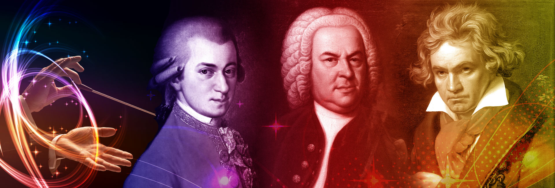 שלושת הגדולים: באך, מוצרט ובטהובן 